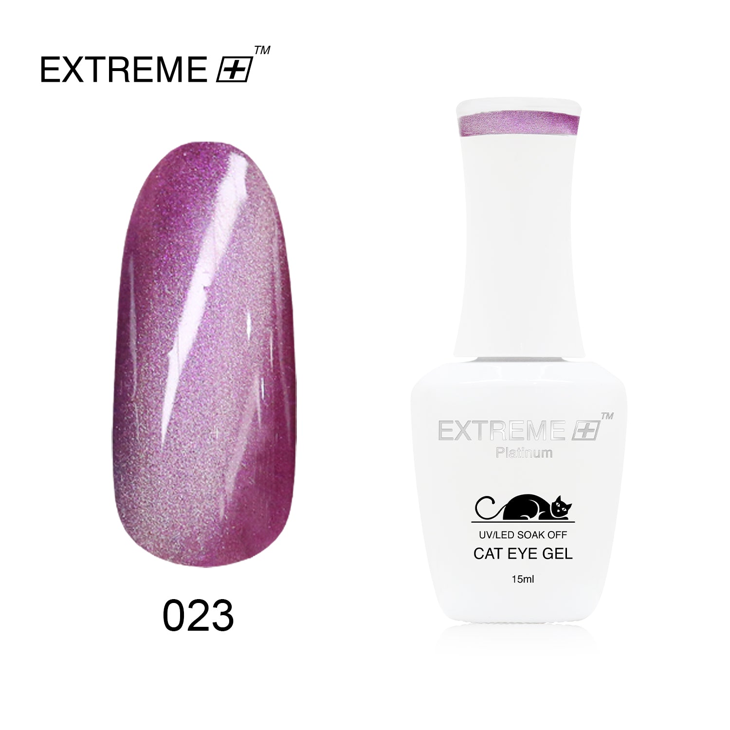 EXTREME+ Platinum CAT EYE Gel # 023