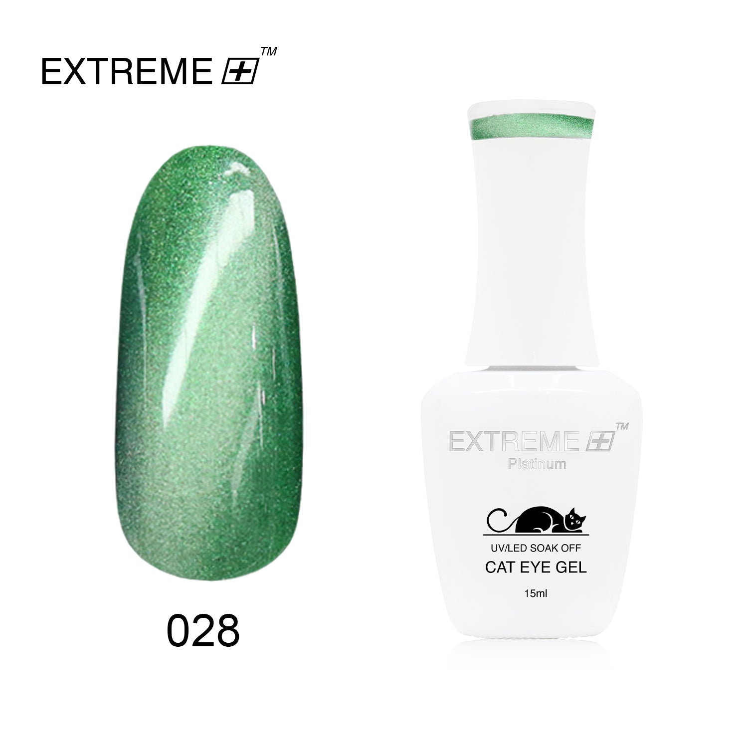 EXTREME+ Platinum CAT EYE Gel # 028