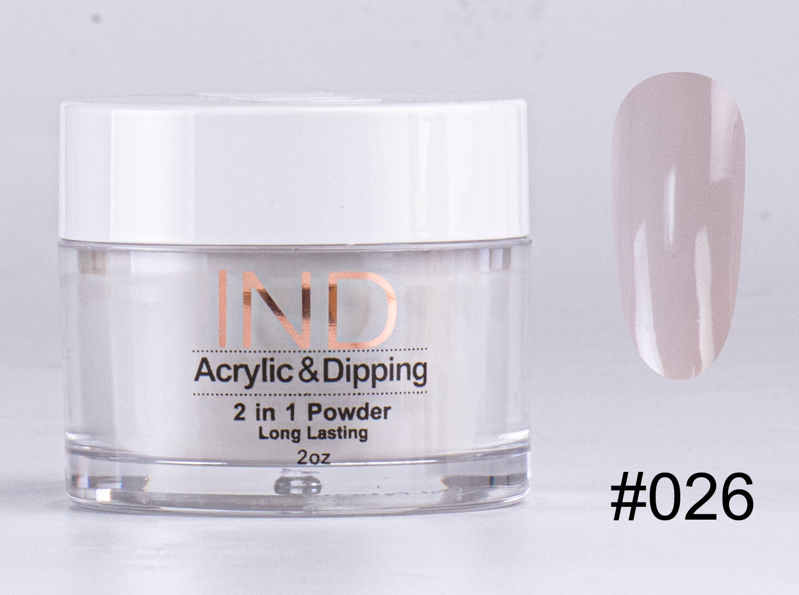 IND 2 In 1 Dip Acrylic Powder 2 Ounces - #26