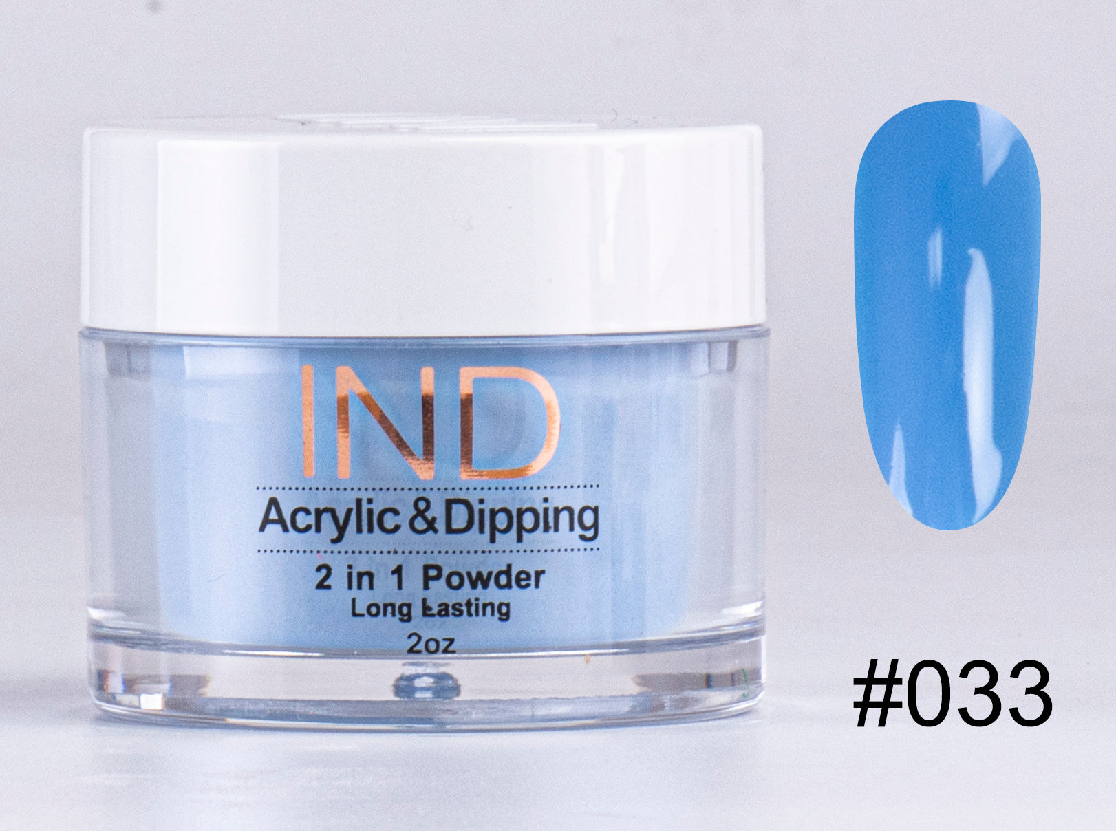 IND 2 In 1 Dip Acrylic Powder 2 Ounces - #33