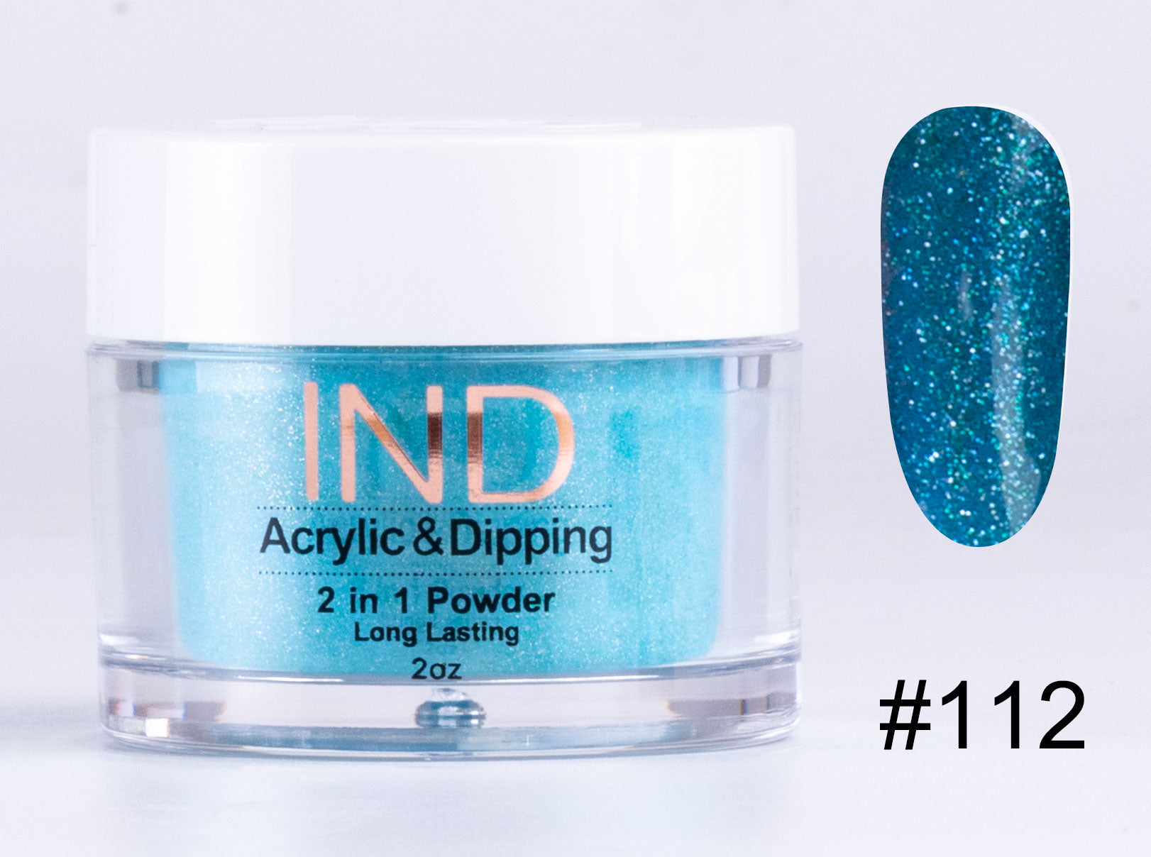 IND 2 In 1 Dip Acrylic Powder 2 Ounces - #112