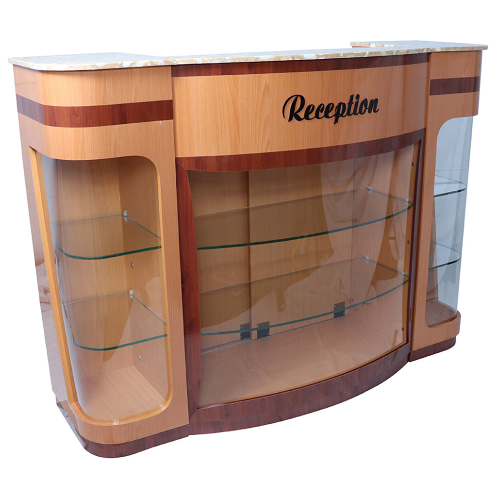 Reception Desk - R34 - Light Wood