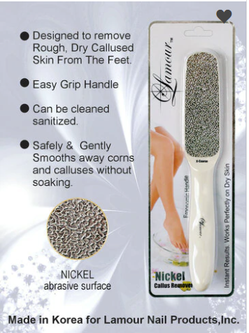 Lamour Nickel Callus Remover