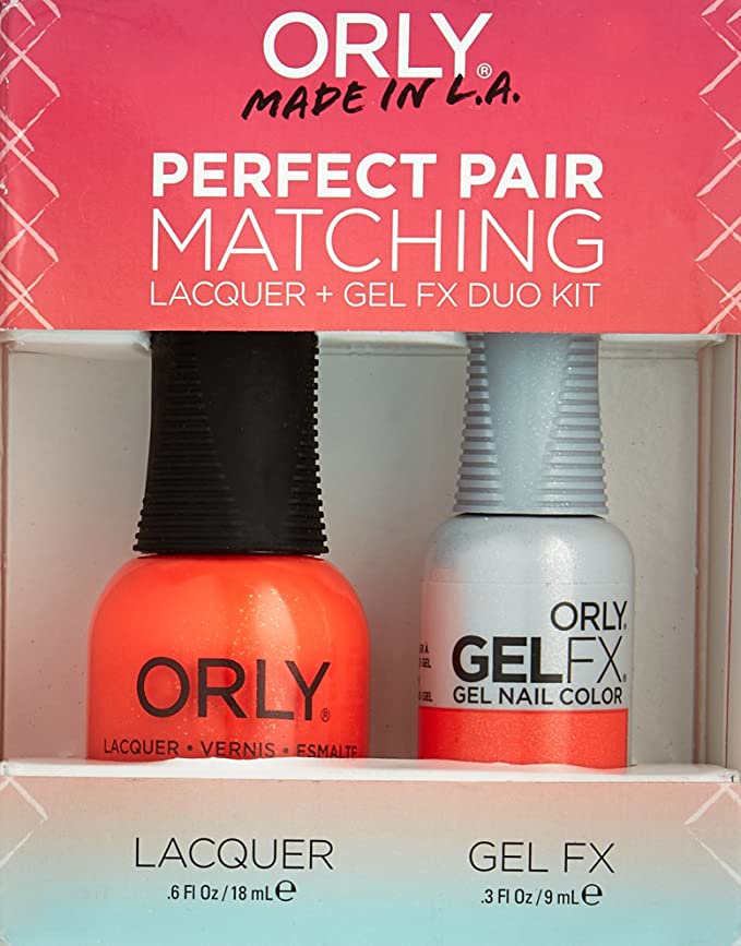 Orly Gel Matching Set # 31142 - Ablaze