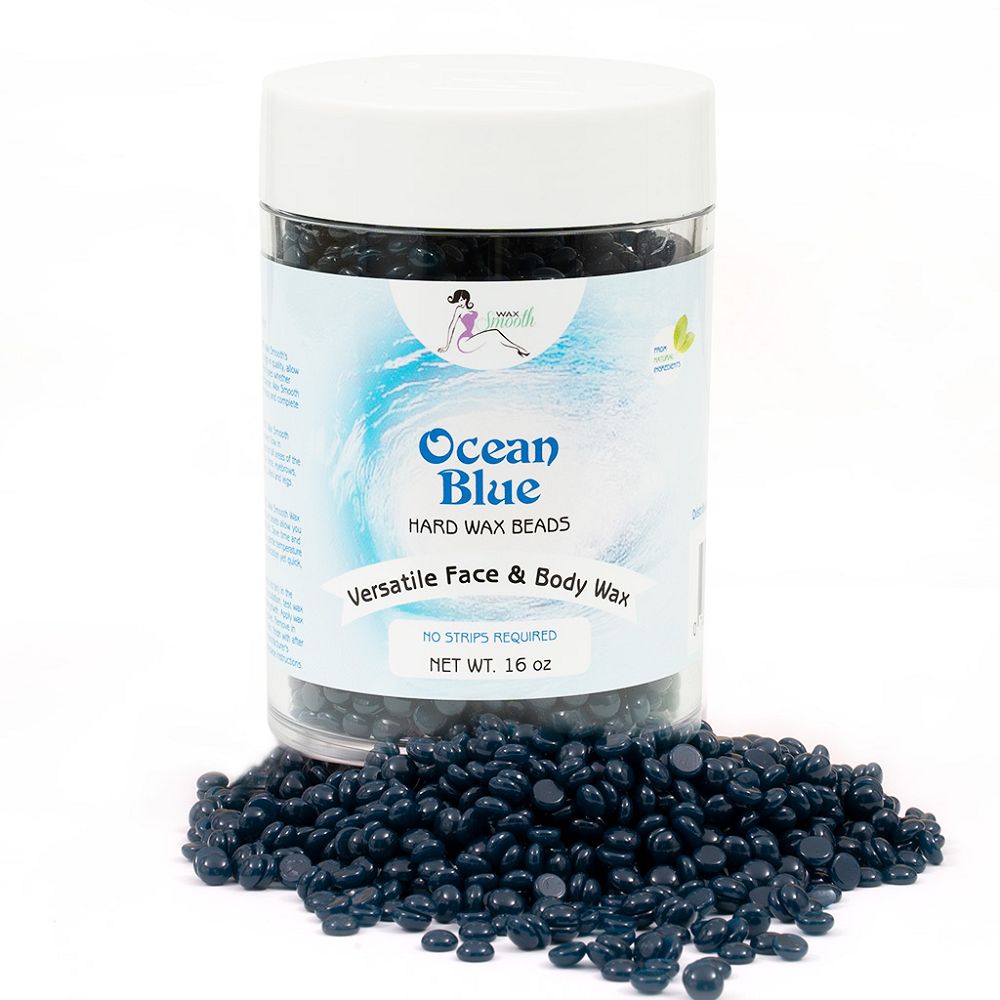 WaxSmooth Hard Wax Beads 16 oz - Ocean Blue