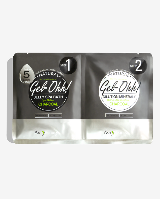 Avry Beauty Gel-Ohh Jelly Spa Bath - Charcoal Detox