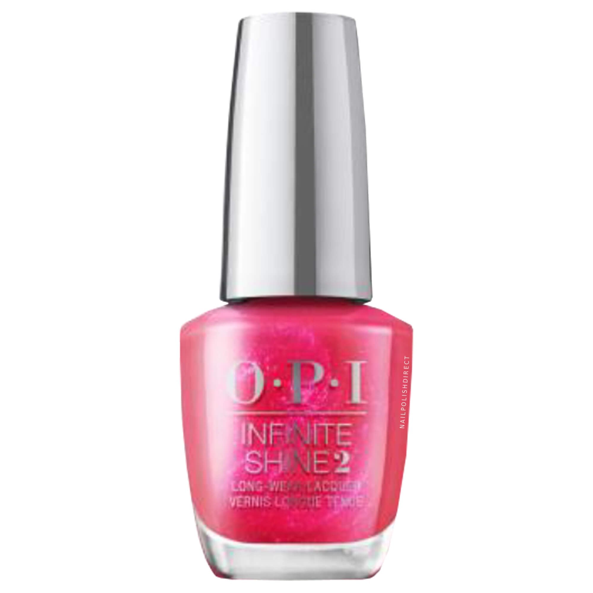 OPI Infinite Shine Polish Malibu Summer Collection 2021  - ISLN84 Strawberry Waves Forever