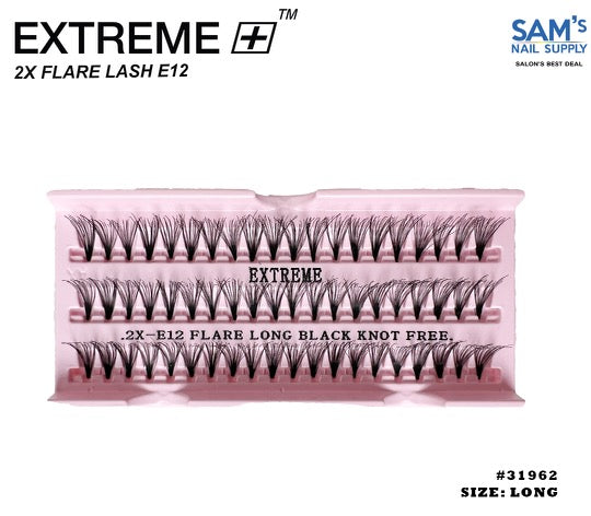 Extreme 2X Flare Lash E12 Long - Box