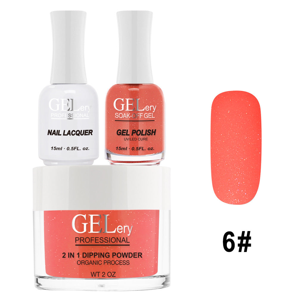 GELery 3 in 1 Trio Set - Gel, Lacquer, & Dip - #006