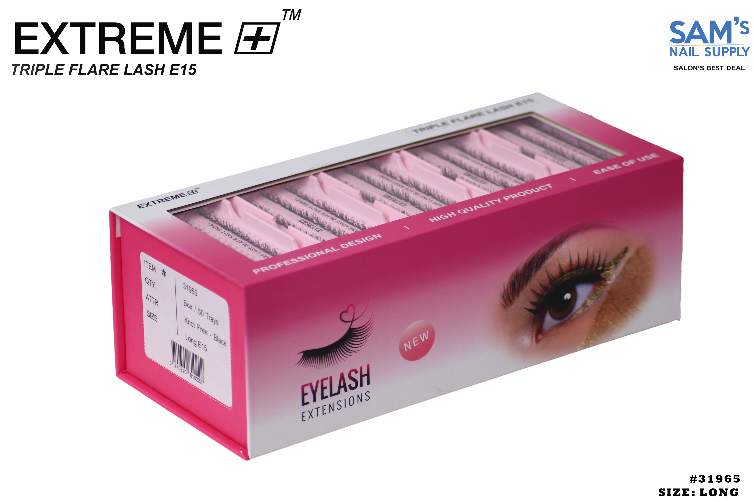 Extreme Triple Flare Lash E15 - Long