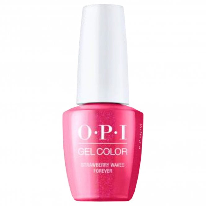 OPI Gel Color Malibu Summer Collection 2021  - GCN84 Strawberry Waves Forever