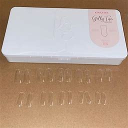 Kiara Sky GELLY TIPS STARTER KIT - MEDIUM STILETTO - Including Mini Flash Cure Led Lamp