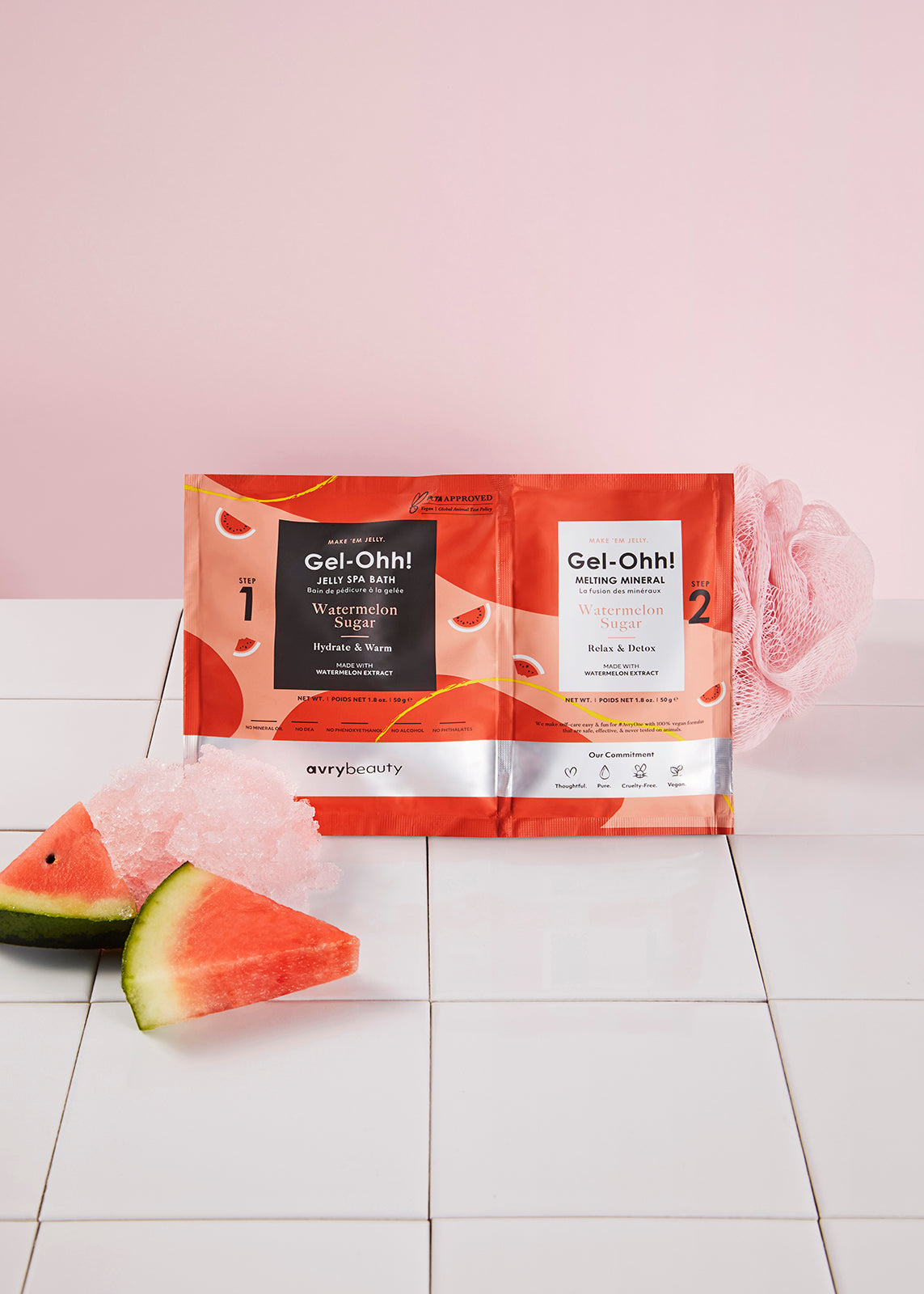 Avry Beauty Gel-Ohh Jelly Spa Bath - Dưa hấu 